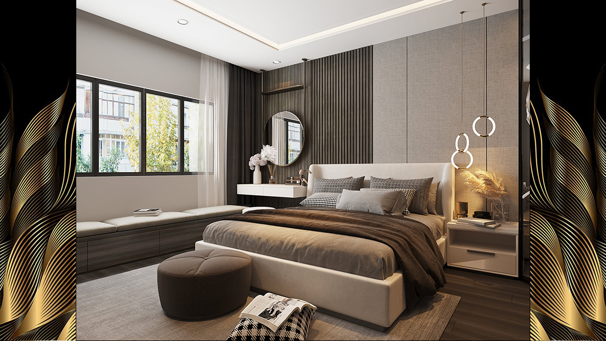 Thiết kế nội thất phòng ngủ -Căn hộ chung cư tòa S103 Vinhomes Smart City